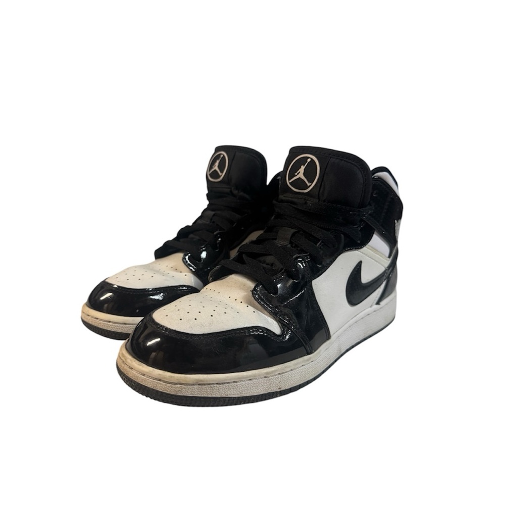 Nike Air Jordan Black and White Sneakers
